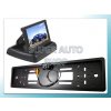 Parkovacia kamera v podložke špz s monitorom 4,3