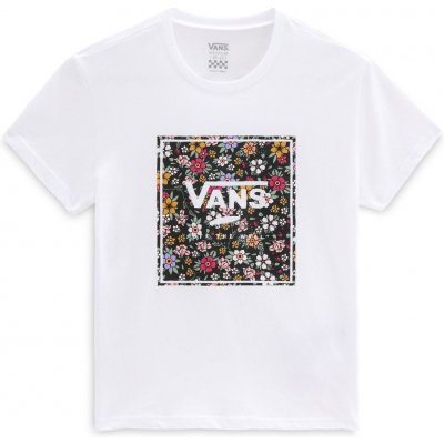 Vans Print Box Floral detské tričko s krátkym rukávom white