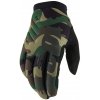 rukavice BRISKER, 100% - USA (camo/černá, vel. L)
