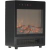 Stojaci krb Chomik Gdów čierny s funkciou ohrievania 2000 W