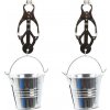 Ohmama Fetish Nipple Clamps With Buckets