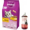 WHISKAS Adult 7 kg - suché krmivo pre dospelé mačky, s lahodným kuracím mäsom & LAB V Lososový olej pre psov a mačky 1000ml