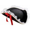 KALEPUS TRICORN PIRÁTSKY PIRÁT ČIERNY