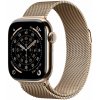 Apple Watch Series 11 Cellular 42 mm Zlatý titán so zlatým milánskym ťahom MF8Y4WF/A