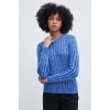 Polo Ralph Lauren Bavlnený sveter tenký 211935303 modrá