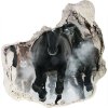 Samolepiaca diera na stenu Cválajúca kone 75x75 cm