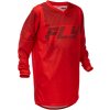 FLY RACING dres F-16 2026 detská červená - YS