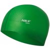 NILS Aqua Silikonová čepice NQC Dots zelená