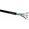 Solarix SXKD-5E-UTP-PVC Cat5E, drôt, PVC, krabica, 100m