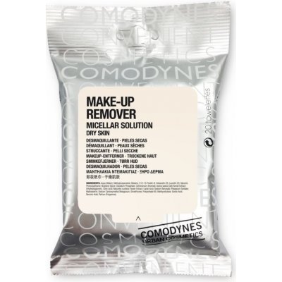 Comodynes Make-up Remover Micellar Solution odličovacie obrúsky pre suchú pleť 20 ks