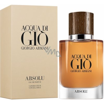 Giorgio Armani Acqua di Gio Absolu parfumovaná voda pánska 75 ml od 69 € -  Heureka.sk