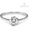 ADANITO BRR0039S - Zlatý prsteň z bieleho zlata so zirkónom 56 1.68 g