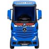 Autíčko na akumulátor LEAN CARS Mercedes Actros Modrý lakovaný MP4