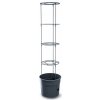 Prosperplast Kvetináč na pestovanie paradajok GROWER antracit, variant 39,2 cm
