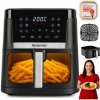 BEZOLEJOVÁ FRITÉZA AIRFRYER 7,5L VEĽKÁ NÁDOBA 14 PROGRAMOV