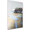 Vertikálny foto obraz akrylové sklo Dodávka na glóbusu 50x100 cm
