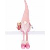 Dekorácia MagicHome Vianoce, Škriatok, 62 cm