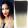 Clip in vlasy - 60 cm dlhý pás vlasov - ombre štýl - odtieň 2 T 613