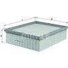 Vzduchový filter MAHLE ORIGINAL LX 593/1 (LX593/1)