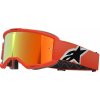 Okuliare VISION 5 CORP, ALPINESTARS (oranžová, zrkadlové červené plexisklo) 2025