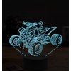 Beling 3D lampa,Suzuki štvorkolka, 7 farebná ZZ12