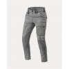 REVIT nohavice jeans CARGO BRANT SF Short grey - 33