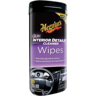 Meguiar's Quik Interior Detailer Wipes 25 ks