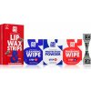 A.N.D. Beauty Wax Strips voskové depilačné pásiky na hornú peru 8 ks + čistiace utierky 4 ks + obrúsky na upokojenie pleti 4 ks