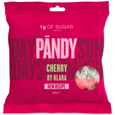 PANDY Candy cherry by Klara čerešňové želé cukríky 50 g