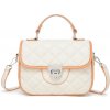 Miss Lulu dámska elegantná kabelka béžová