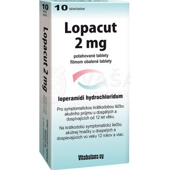 Lopacut 2 mg filmom obalené tablety tbl.flm.10 x 2 mg