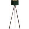 Brilagi | Brilagi - Stojacia lampa VELVET 1xE27/60W/230V hnedá/zelená | BG0402