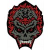 Nášivka Lebka red