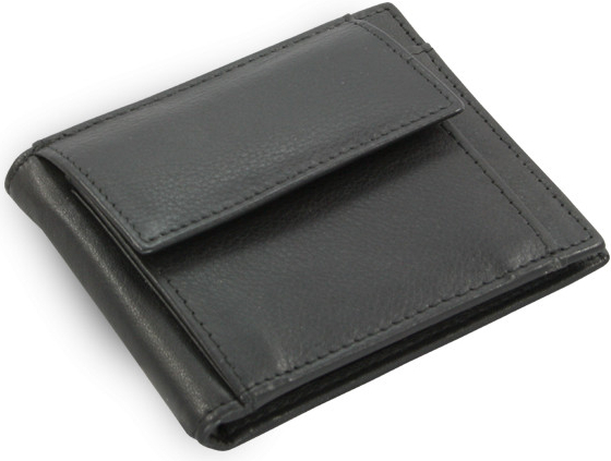 pánska kožená peňaženka dolarovka 519 2908 60 Černá