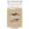 YANKEE CANDLE Signature, sklo, 2 knôty Amber & Sandalwood, 567 g