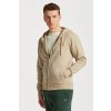 MIKINA GANT REG TONAL SHIELD FULL ZIP HOODIE CONCRETE BEIGE