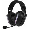 Oniverse Polaris Slúchadlá s mikrofónom Káblový a bezdrôtový Pres hlavu Hranie USB Type-C / USB Type-A Bluetooth Čierna