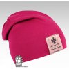 Dráče Dievčenské čiapky Dráča - Pastels 10, malinová Farba: Ružová, Veľkosť: 54-56