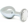 RIMBA Bondage Play PLUG XS with cristal 5,7cm