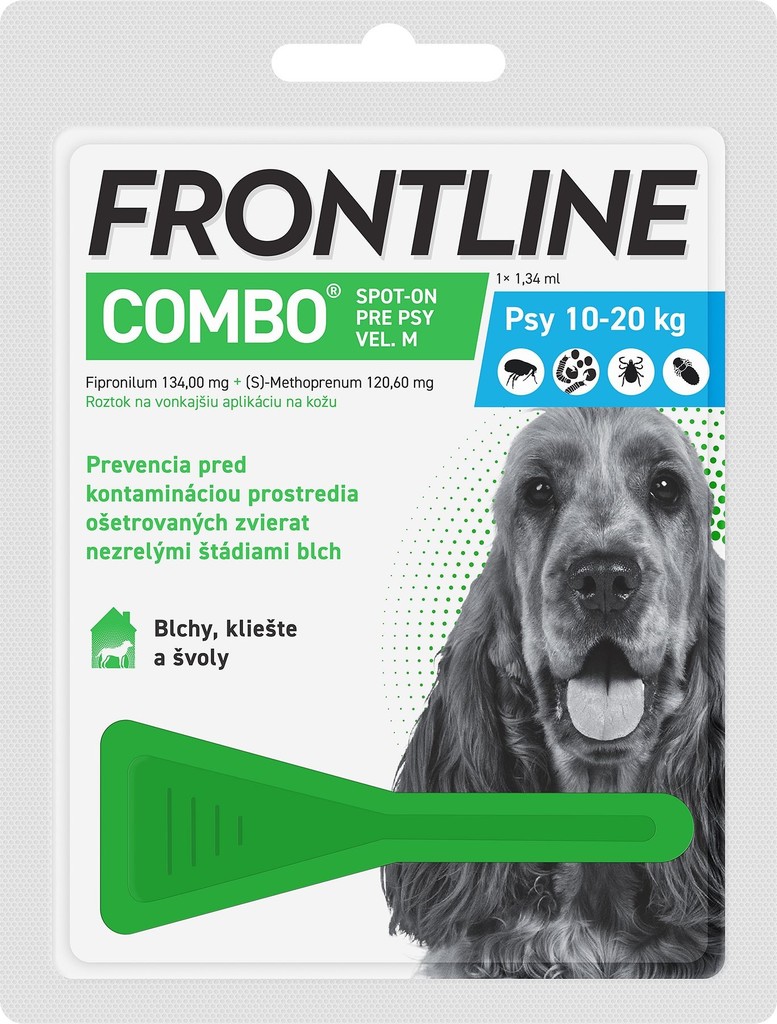 Frontline Combo Spot-On Dog M 10-20 kg 1 x 1,34 ml