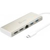 j5create JCD381-N USB Type-C Dual HDMI Mini Dock-Ethernet/ USB 3.1 HUB / PD2.0 - USB 3.2 Gen 1 (3.1 Gen 1) Type-C - HDMI - PS/2 - USB 3.2 Gen 1 (3.1 Gen 1) Type-A - 5000 Mbit/s - 3840 x 2160 Pixel - B