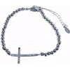 Gaira Náramok s krížom 3324 strieborná