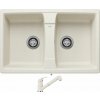 Blanco LEXA 8 biela soft 527098 + Blanco DARAS-S biela soft 526937