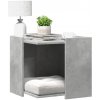 vidaXL Uzavretý box na stelivo, betónový 53x53x51 cm, kompozitné drevo 857754