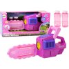 LEAN TOYS Stroj na bubliny - Reťazová píla, ružová