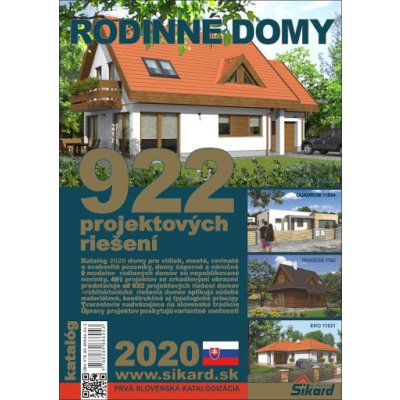 Rodinné domy 922 projektových riešení