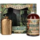 Don Papa Baroko 40% 0,7 l (darčekové balenie ploskačka)