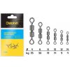 Delphin Hi speed double rolling swivel A-04 veľ.4 10 ks