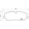 BREMBO Súprava brzdových doštičiek P 44 014