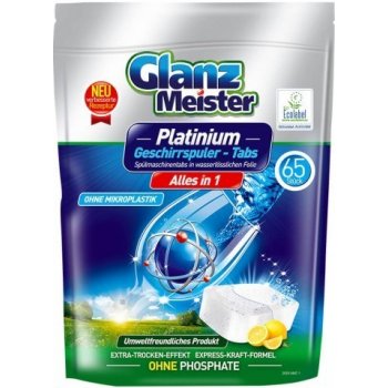 Glanz Meister EKO PLATINUM tablety do umývačky riadu 65 ks od 7,99 € -  Heureka.sk